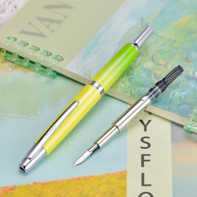 Jinhao 10 Series Retractable Fountain Pens Gradient Green